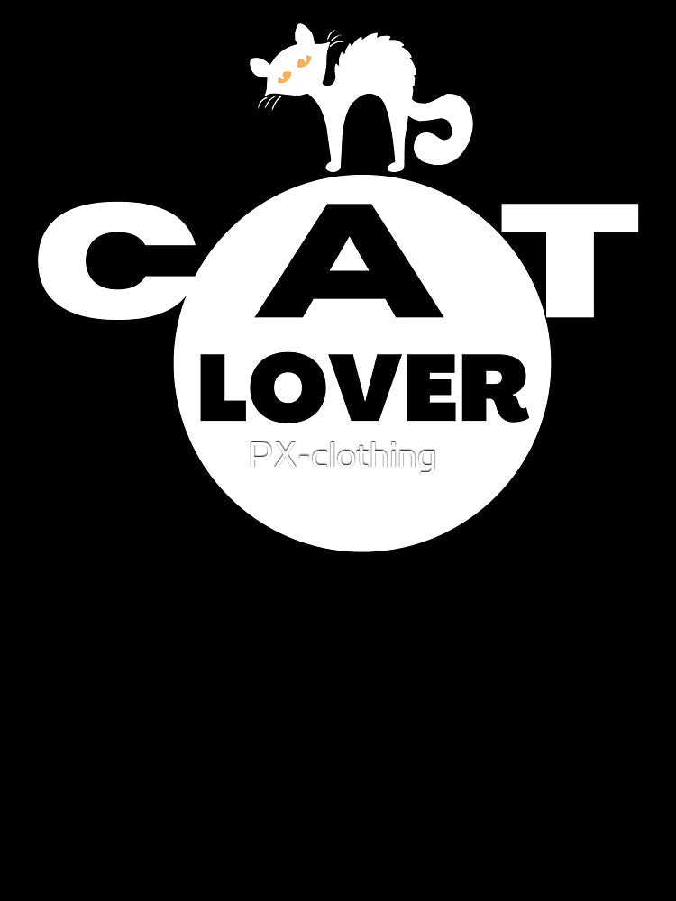 Cat Lover White And Black by PX-clothing
