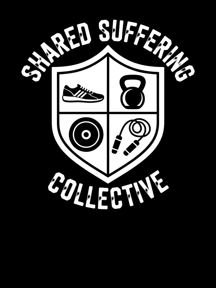 Shared Suffering Collective Athletic Crest Fitness Dark by The Shared Suffering Collective