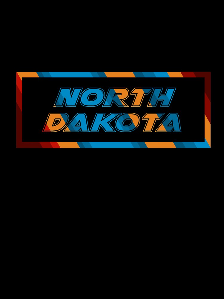 North Dakota T-Shirt for Men and Women by AllStarMerch
