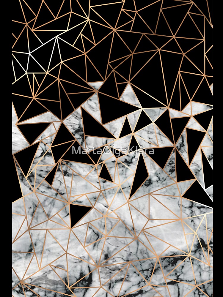 Marble polygon pattern by MartaOlgaKlara