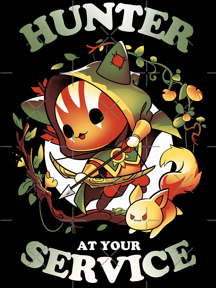 Hunter's Call - Cute Cat Gamer by Snouleaf