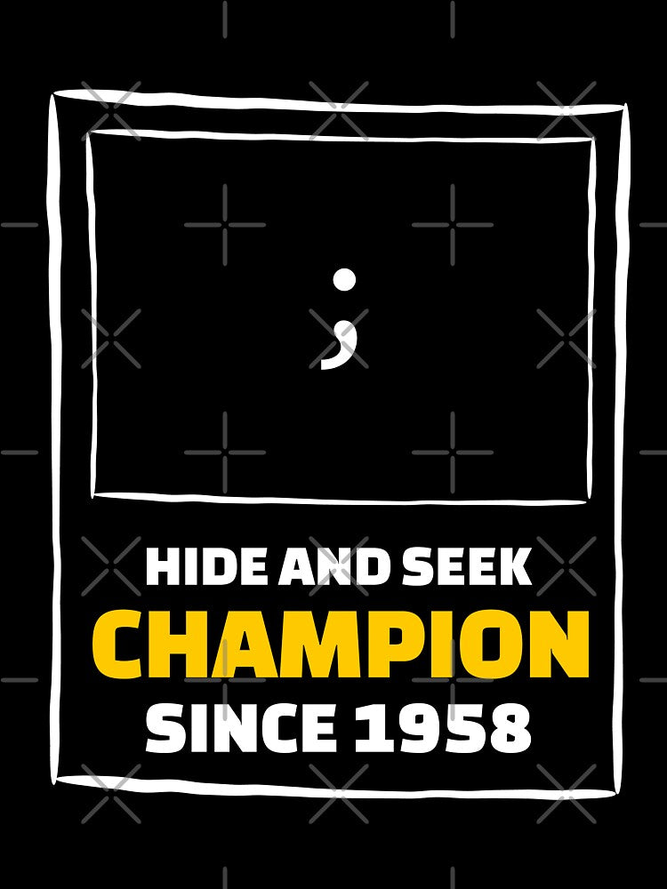 Hide and Seek Champion - Funny Programming Jokes by Programming Jokes