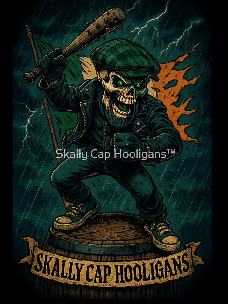 Skally Cap Hooligans: Grim O’Shamrock "Irish Flag" Sink or Swim by Skally Cap Hooligans™