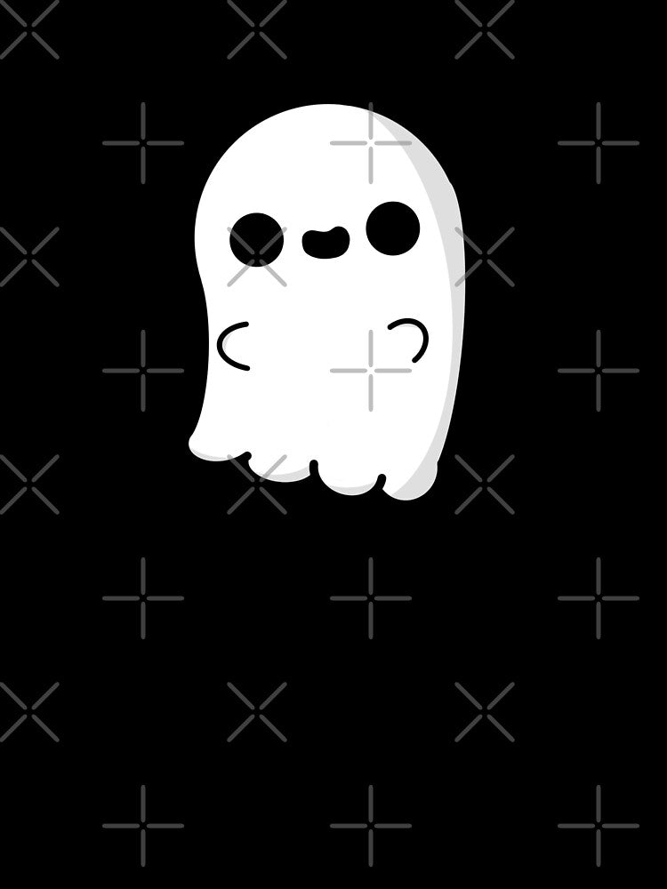 Cute Cartoon Ghost || Kawaii Halloween by cookingwithten