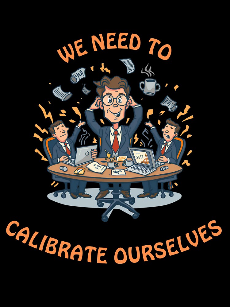 We Need to Calibrate Ourselves – Funny Office Humor Shirt by GigaFactory