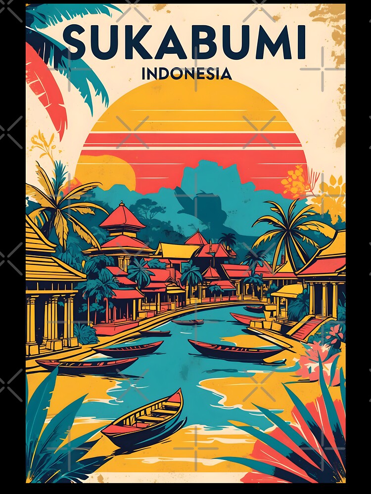 Sukabumi Indonesia Vintage Travel Tourism by TravelersGems