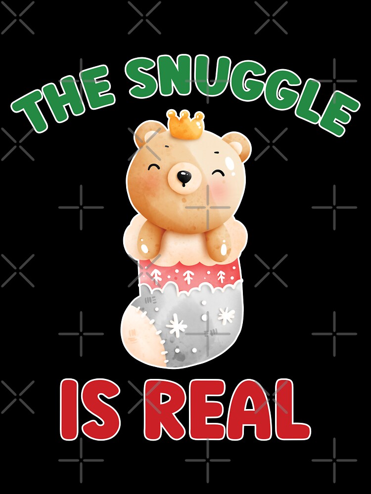 The snuggle is real, Baby Bear, Christmas by stickmeok