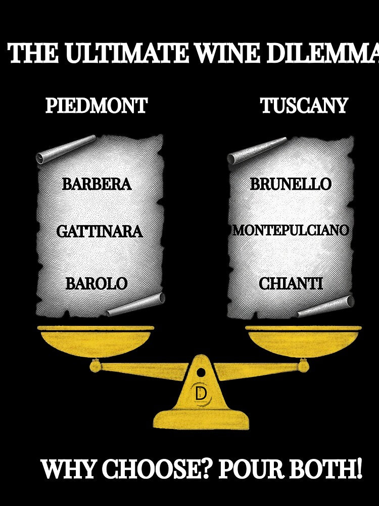 The Ultimate Wine Dilemma: Piedmont vs Tuscany - Why Choose? by TheItaliandilemma
