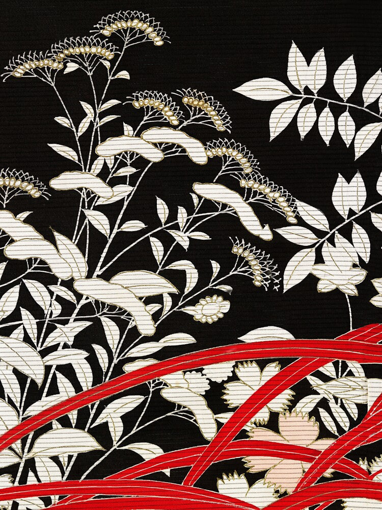 Japanese Kimono Black by Maeki54