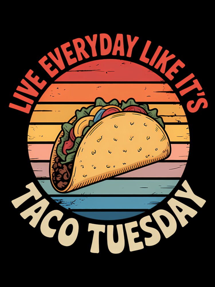 Taco Cinco Mayo Mexican Food Funny by YaulTape