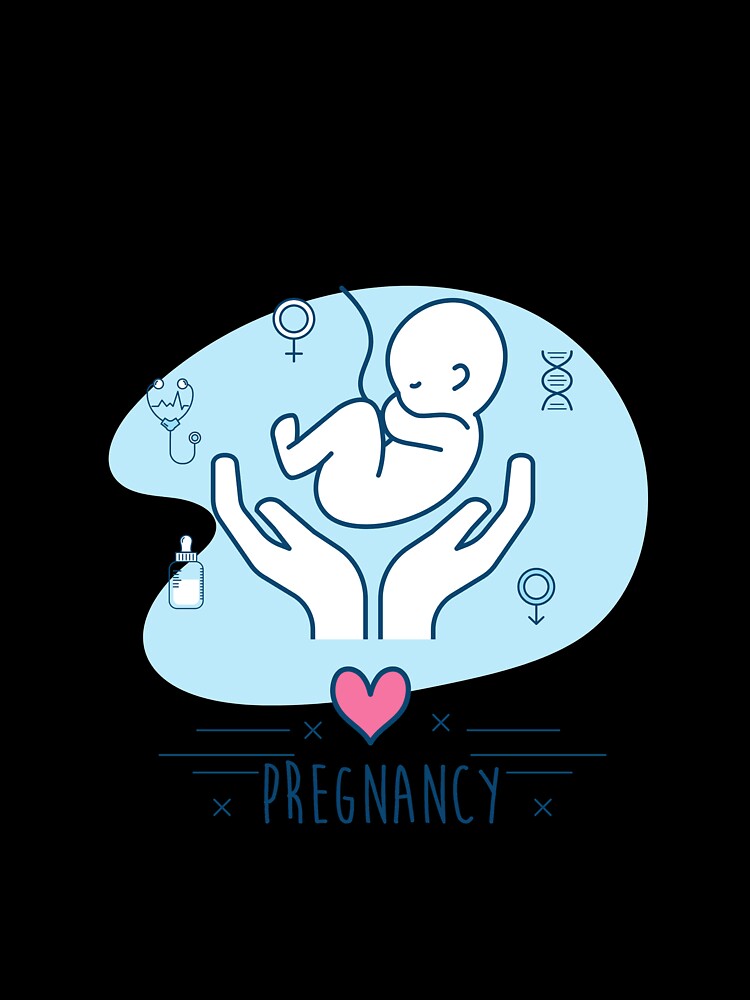 Pregnancy Baby is coming Novelty Design by popotamfriends