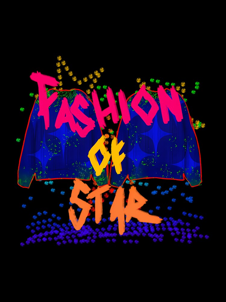 Fashion Of Star - Neon Pop Art by FlutterDtealArt