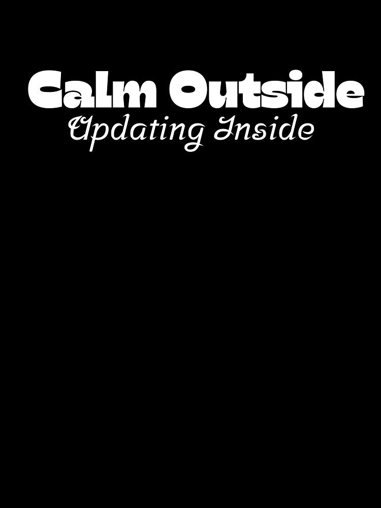 Calm Outside, Show Distance Without Talking by JokeAndStyle