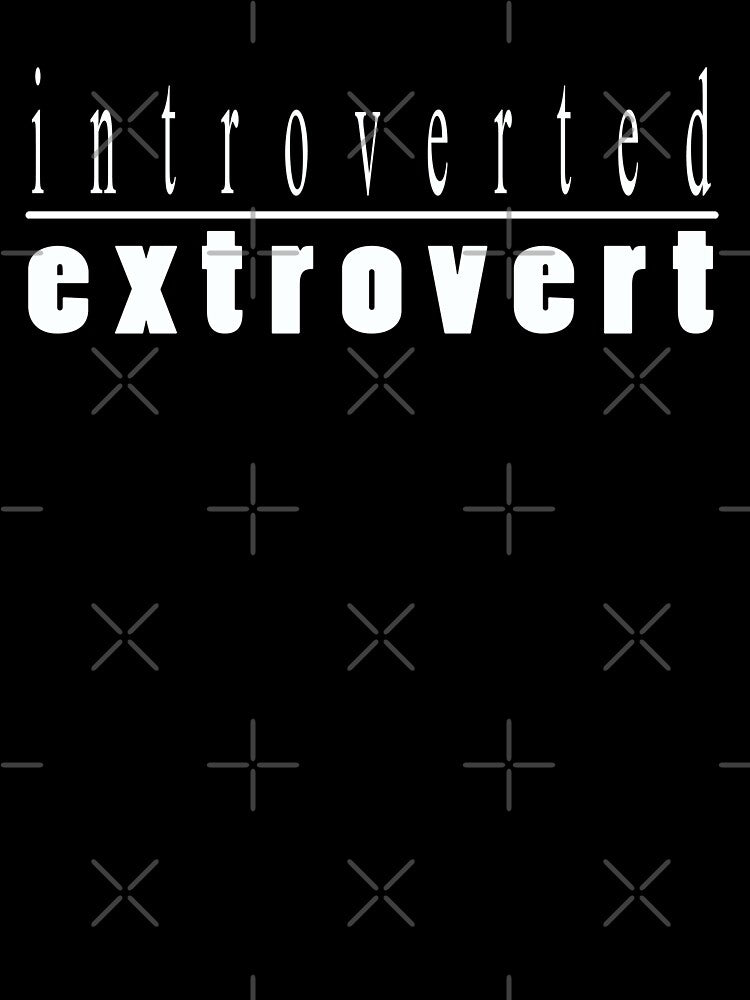 Introverted Extrovert by wordznart