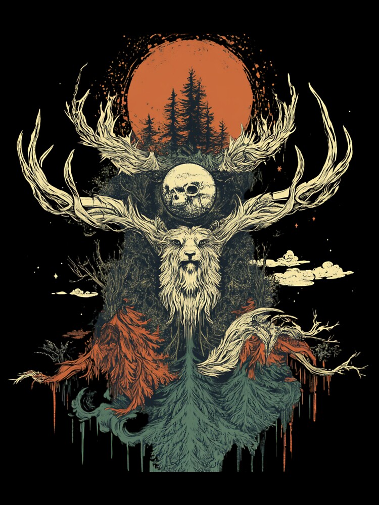 Perun and the Sacred Deer: A Mystical Slavic Tribute by MythSpire