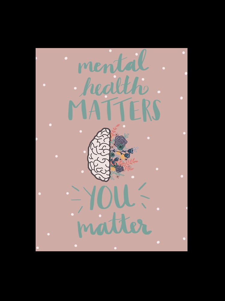 Mental Health Matters (Pink) by SEBoutique