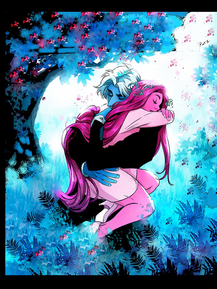 Lore Olympus Poster - Hades Persephone Sticker by Gozalla