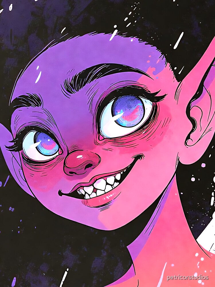 Meet Sofia, the friendliest alien on earth! by petricorstudios