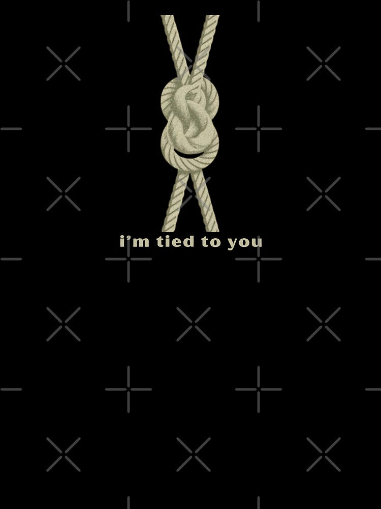 I’m Tied To You - Cute Pun | TeeHee Puns Funny Design by TeeHee Puns