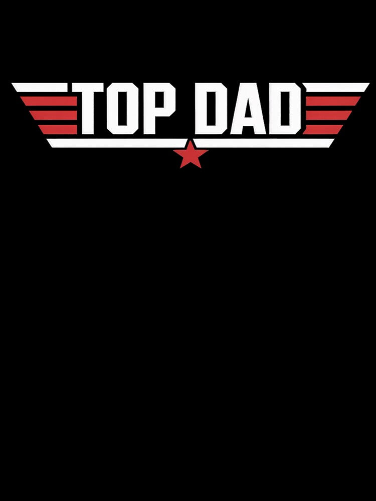 Top Dad Funny Cool 80s 1980s Father Father's Day by khorbiasieno
