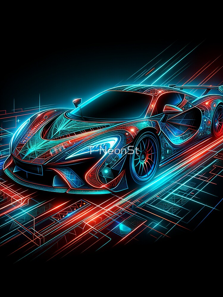 Neon Great Sports Car by T-NeonSt
