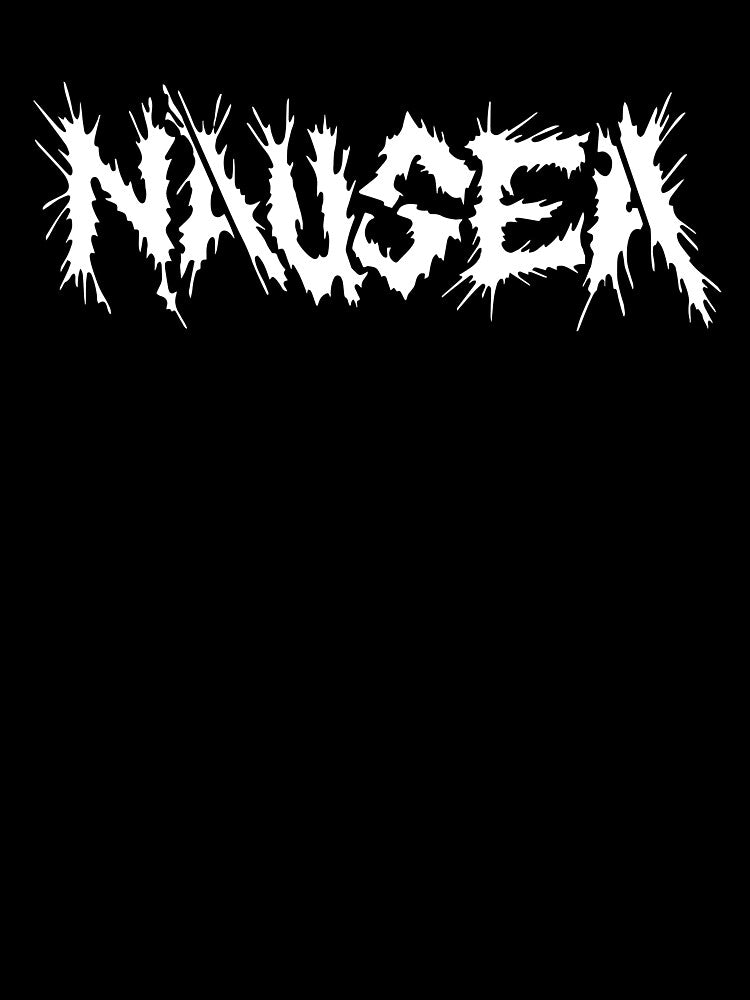 Nausea Hardcore Merch | Crust Punk D Beat Extreme Metal Design by SkullsAndShirts
