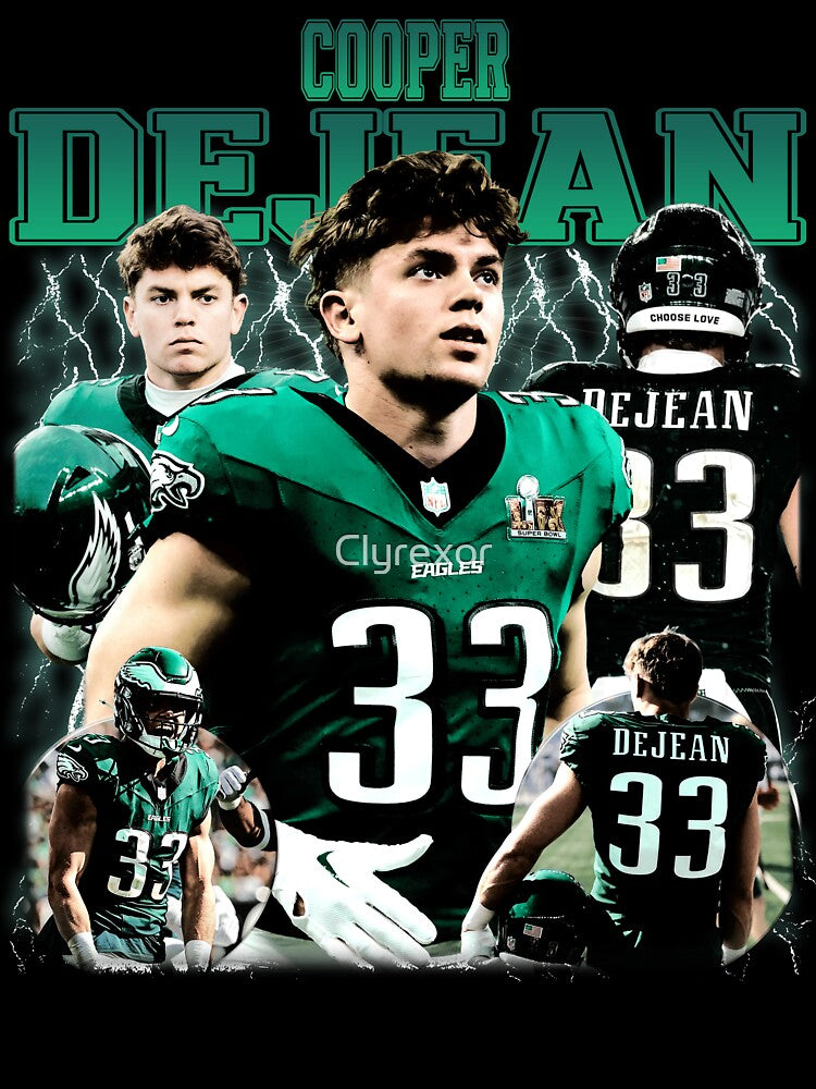 Football Cooper Dejean Bootleg Fan Tee by Clyrexor