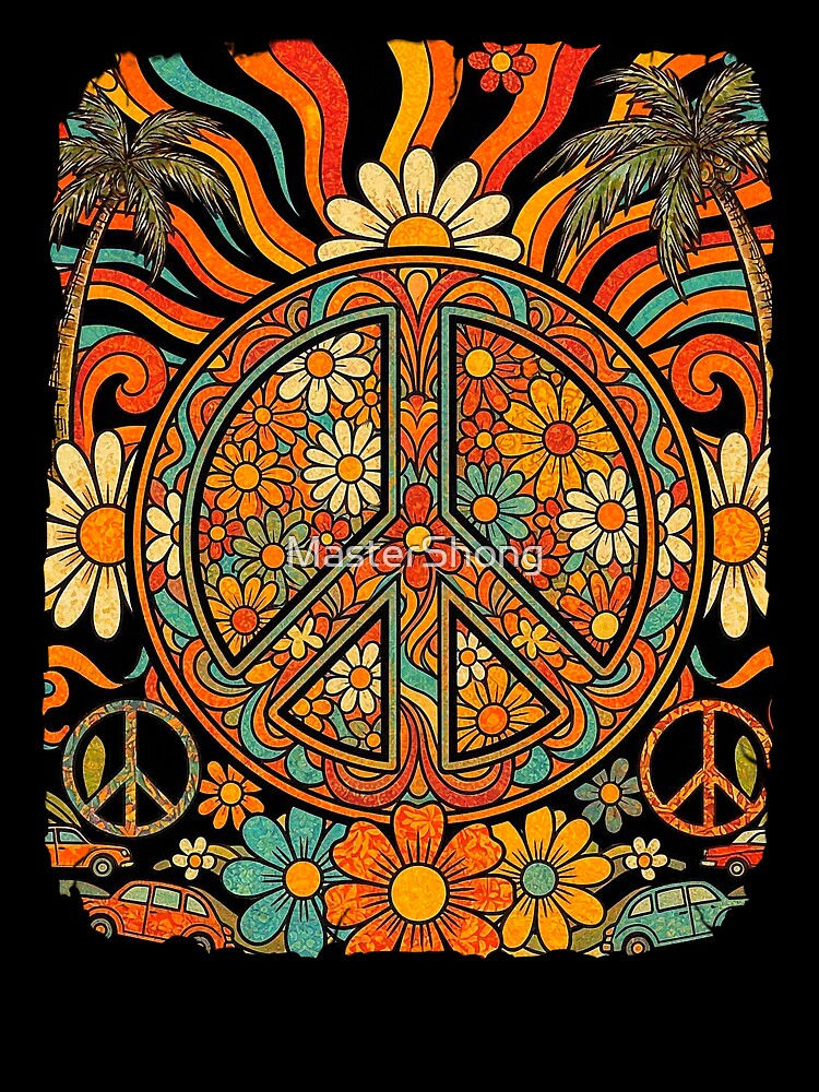 Peace Love Flowers by MasterShong