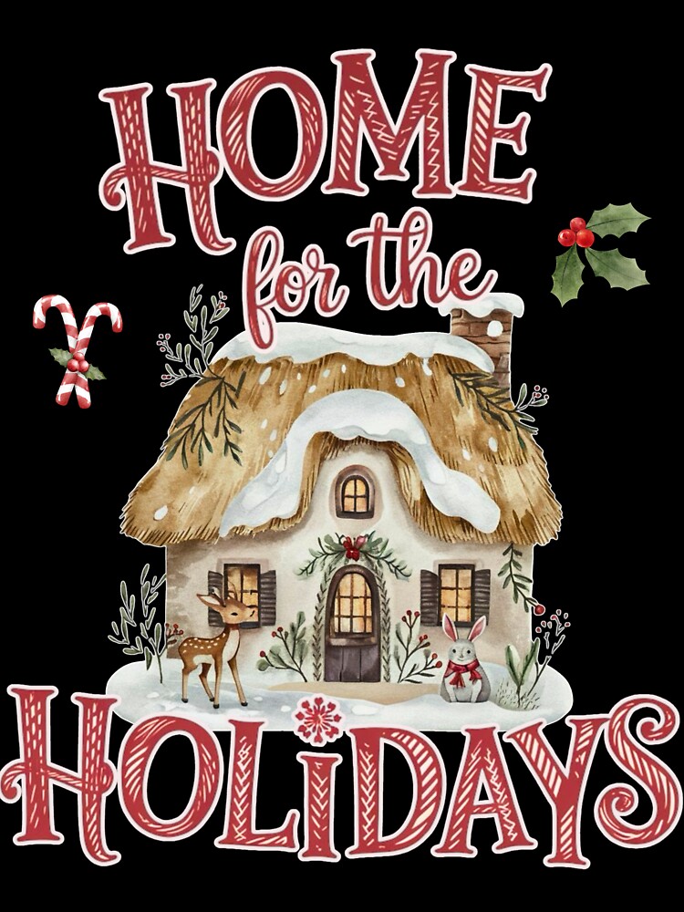 Whimsical Cottagecore Christmas Design with Cozy Holiday Vibes by BunBuntheDog-