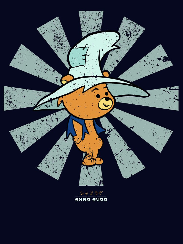 Shag Rugg Retro Japanese Hillbilly Bears by Nova5