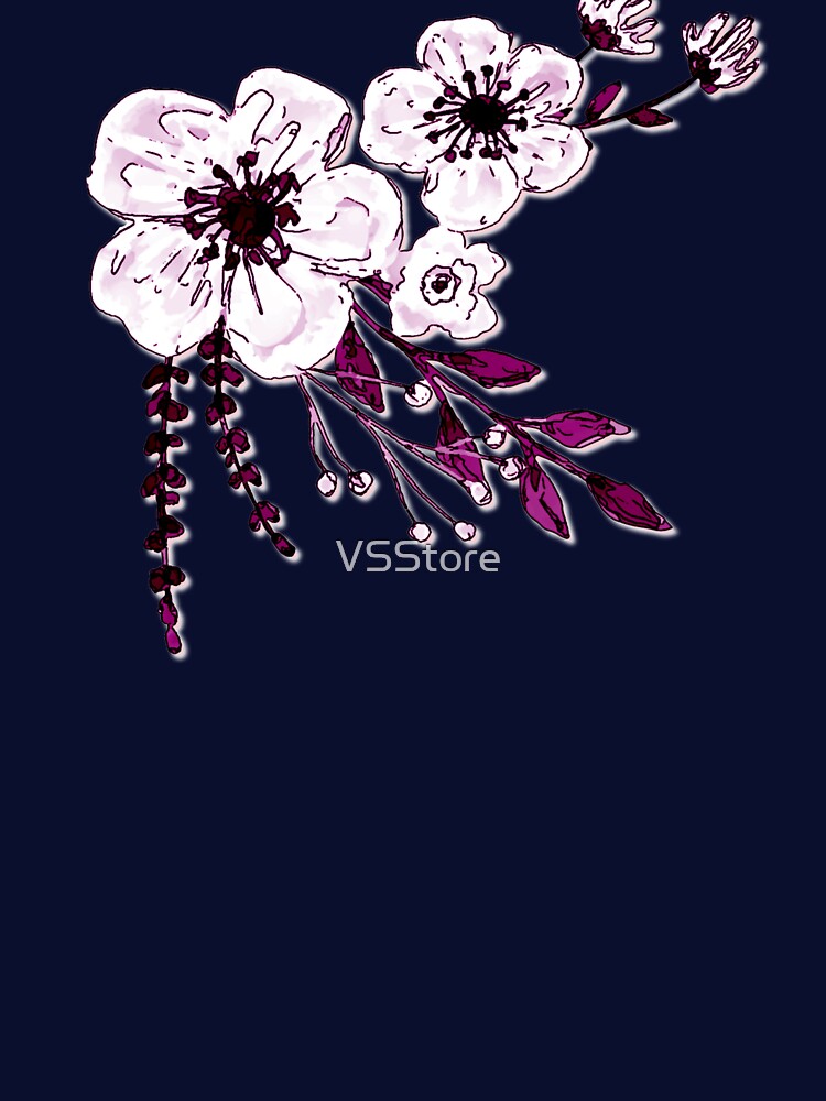 Warm Flower - flower art by VSStore