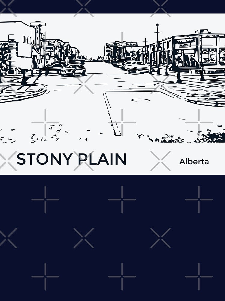Stony Plain Alberta by Lakeric Cityscapes