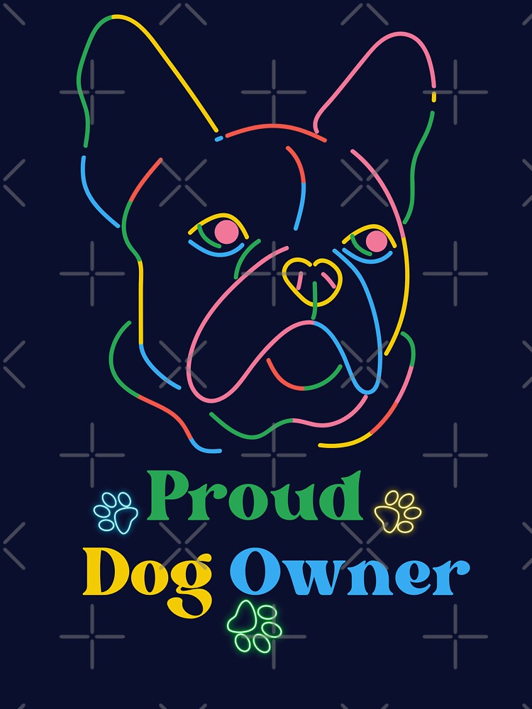 Proud Dog Owner Illustrated Digital Design by mangaworldart