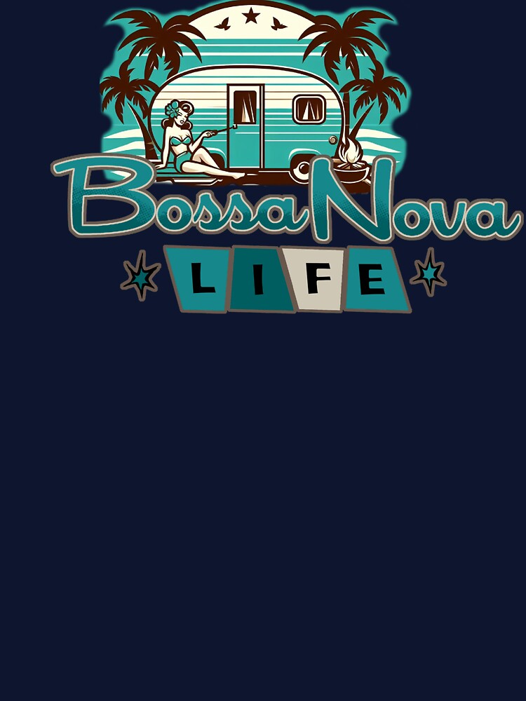 Bossanova Life Vintage Trailer Logo by Bossanova Life