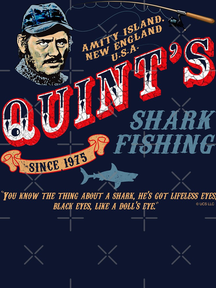 Quint's Shark Fishing Wood (Universal © UCS LLC) by Alema Art