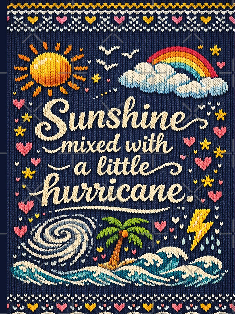 Sunshine mixed with a little hurricane knitting pattern by Mauswohn