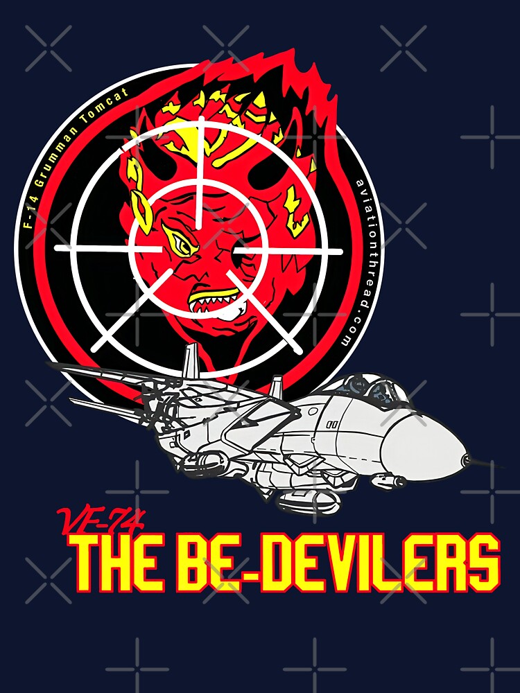 F14 Grumman Tomcat Vf74 The Bedevilers Slim Fit, I Love This, Best, Best Graphic, Trending Now by CAMERONSTORE