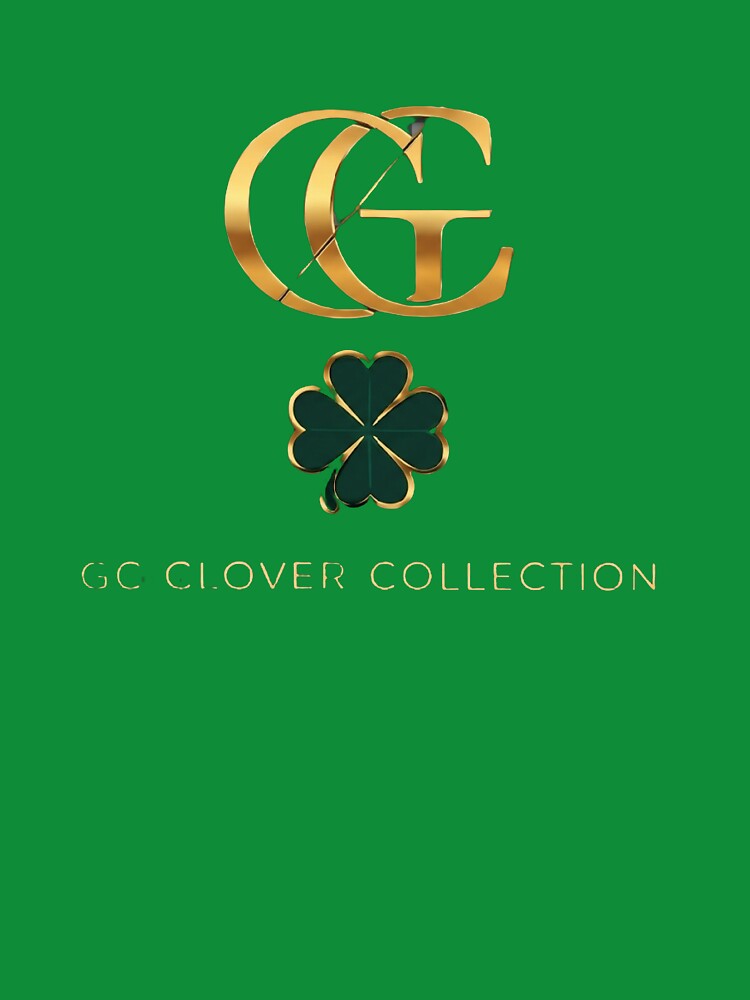 GC Clover Collection – Luxury Gold & Green Clover Monogram Logo by GCCloverCo