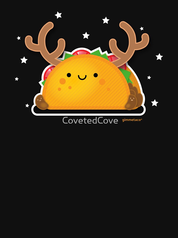 Reindeer Taco and Smiling Beans Kawaii Taco Time by covetedcove