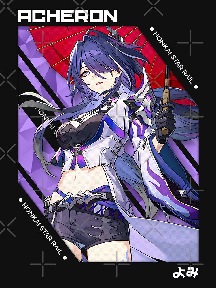 Acheron - Honkai Star Rail V.1 white ver by IZQINAV