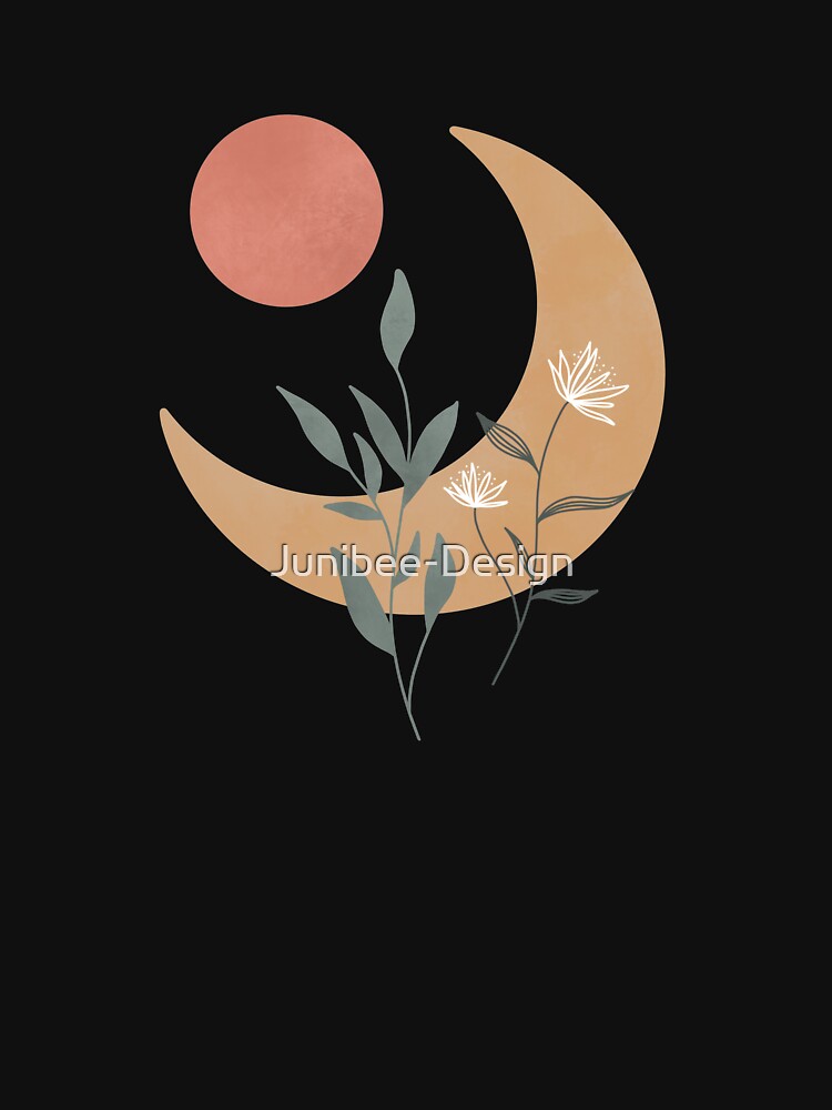 Boho moon by Junibee-Design