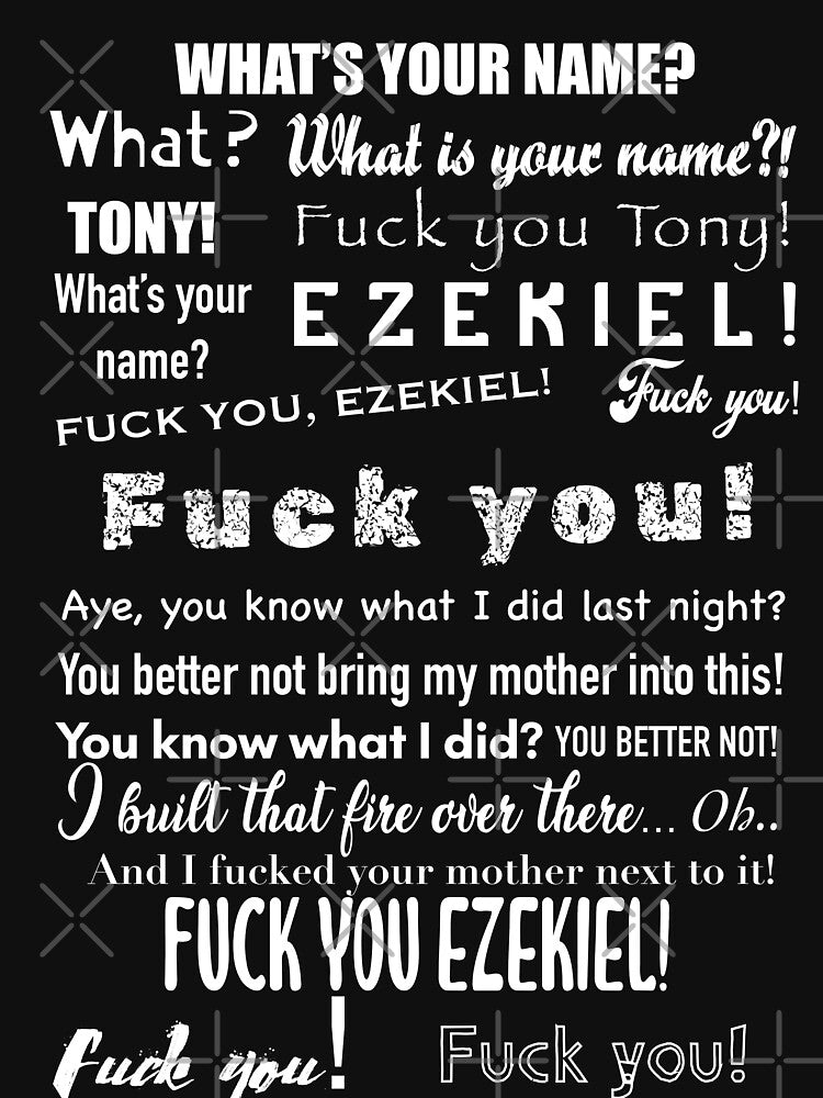 Fuck You Tony! White by LoveHurtz