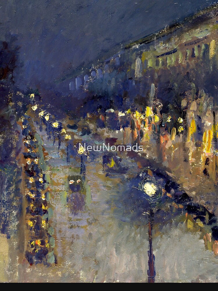 Camille Pissarro - Montmartre at Night by NewNomads