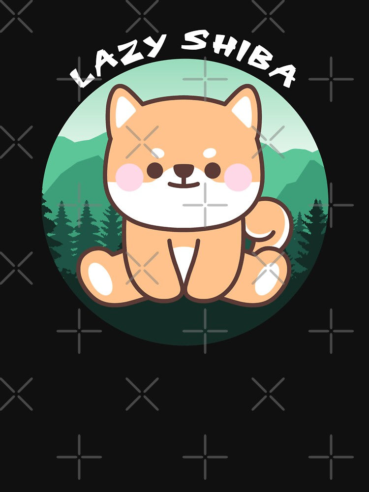 Lazy Shiba by The Love Quill