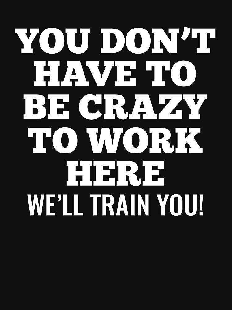 Dark office jocks - You don't have to be crazy to work here, Will train you. by WarpText