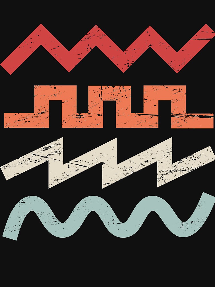Retro Synth Waveforms by Jam Jar
