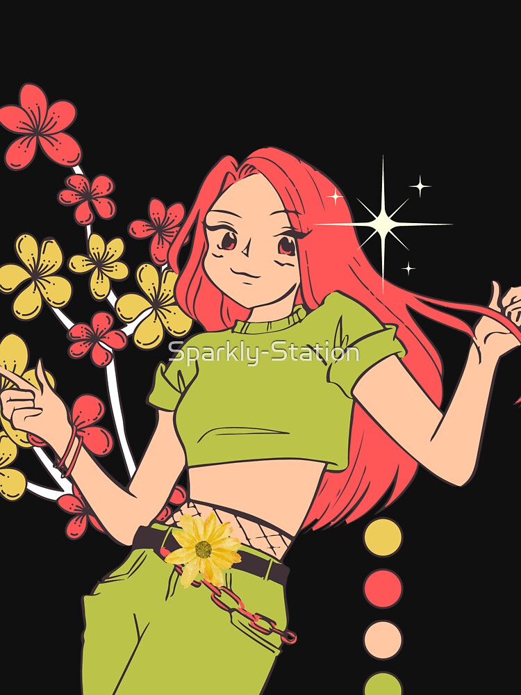 Flower T-shirt by Sparkly-Station