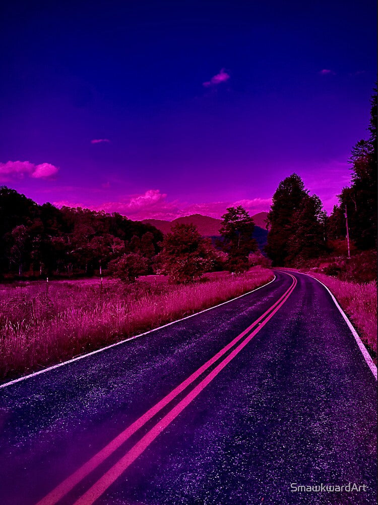 Cotton Candy Mountains by SmawkwardArt