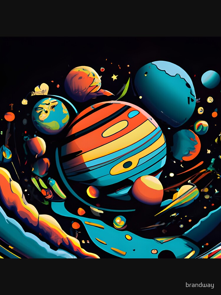 Cosmic Pop Art: Exploring Planets and Outer Space by brandway