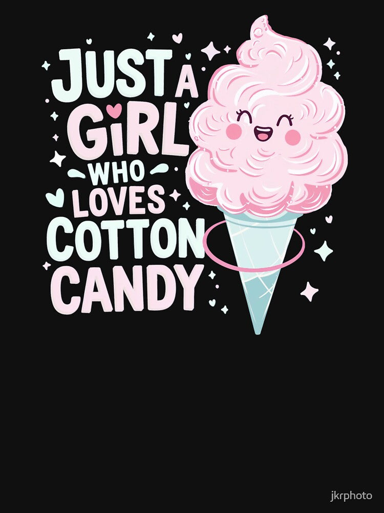 Just a Girl Who Loves Cotton Candy by jkrphoto